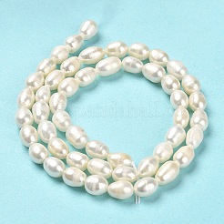 Natural Cultured Freshwater Pearl Beads Strands&nbsp;PEAR-E016-169