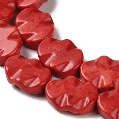 Synthetic Howlite Beads Strands&nbsp;TURQ-F018-09