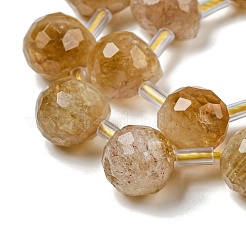 Natural Citrine(Heated) Beads Strands&nbsp;G-H297-B10-02