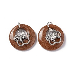 Synthetic Goldstone Pendants&nbsp;G-P484-01P-02