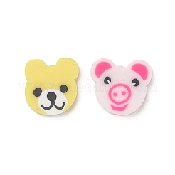 Handmade Polymer Clay Cabochons&nbsp;CLAY-XCP0001-17