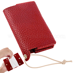 1Pc Imitation Leather Pocket Tissue Holder&nbsp;AJEW-CL0003-19B