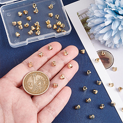 50Pcs Brass Spacer Beads&nbsp;KK-PH0006-36G