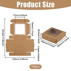 Cardboard Mailer Boxes&nbsp;CON-WH0177-003