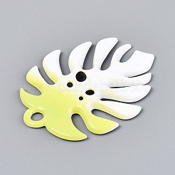 Spray Painted Alloy Big Pendants&nbsp;PALLOY-T092-79E