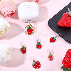 6Pcs 6 Styles Plastic Mobile Dustproof Plugs&nbsp;HJEW-SC00199