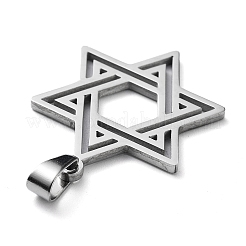 Non-Tarnish 304 Stainless Steel Pendants&nbsp;STAS-D036-04P