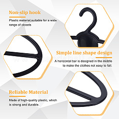 Plastic Scarf Display Hangers&nbsp;AJEW-WH0504-67C