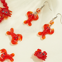 10Pcs 2 Styles Handmade Lampwork Beads&nbsp;LAMP-LT0001-10