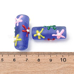 Handmade Lampwork Enamel  Beads&nbsp;LAMP-B051-01G