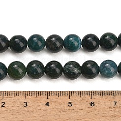 Natural Moss Agate Beads Strands&nbsp;GG-CBA7BB7-A02-8mm