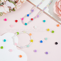 160Pcs 16 Colors Opaque Resin Beads&nbsp;CRES-SP0001-21