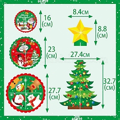 Christmas Tree Multi-layer Cupcake Stand&nbsp;PW-WG1E3B8-01
