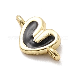 Brass Enamel Pendants&nbsp;KK-P338-21G-02