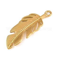 Hollow 304 Stainless Steel Pendants&nbsp;STAS-Z194-03G-02