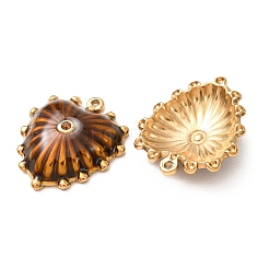 304 Stainless Steel Enamel Pendants&nbsp;SA-CBAD609-07G-03