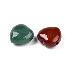 Natural & Synthetic Mixed Stone Heart Beads&nbsp;G-N344-30