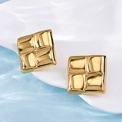 304 Stainless Steel Stud Earrings for Women&nbsp;EJEW-F357-03G-03