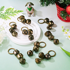 8Pcs Iron Bell Pendant Keychains&nbsp;KEYC-TA00040