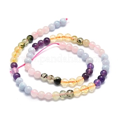 Natural Mixed Gemstone Beads Strands&nbsp;G-E576-07A