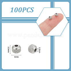 304 Stainless Steel Beads&nbsp;STAS-UN0006-40P