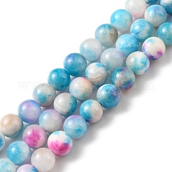 Jade Beads Strands&nbsp;G-D264-8mm-XH10