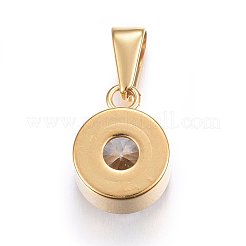 Cubic Zirconia Charms&nbsp;STAS-P216-09G-01