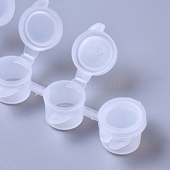 Plastic Paint Pots Strips&nbsp;DIY-WH0156-99
