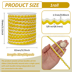 2 Bundles Polypropylene Wavy Fringe Trim Ribbon&nbsp;OCOR-FG0003-05C