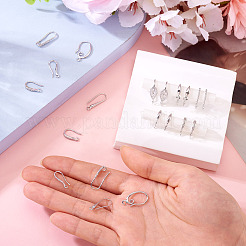 20Pcs 10 Styles Brass Earring Hooks&nbsp;KK-TA0002-29