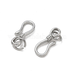 304 Stainless Steel S-Hook Clasps&nbsp;SA-CBAF1D5-17P