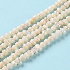 Natural Cultured Freshwater Pearl Beads Strands&nbsp;PEAR-E018-46