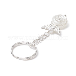 Angel ABS Plastic Imitation Pearl Pendant Keychains&nbsp;KEYC-JKC00476
