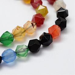 Natural Agate Beads Strands&nbsp;G-K184-04F
