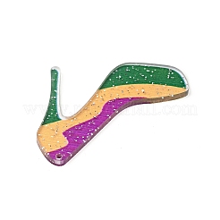 High-Heeled Shoes Shape Acrylic Pendants&nbsp;LS-MACR-E002-01