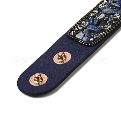 Faux Suede Snap Cord Bracelet&nbsp;BJEW-F428-11