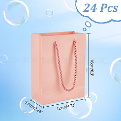 Folding Paper Gift Bags with Handle&nbsp;ABAG-WH0045-21D