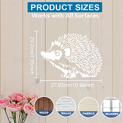 1Pc PET Hollow Out Drawing Painting Stencils&nbsp;DIY-MA0005-76C