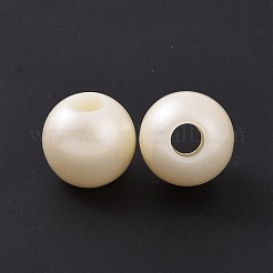 ABS Plastic Imitation Pearl European Beads&nbsp;KY-F019-06A