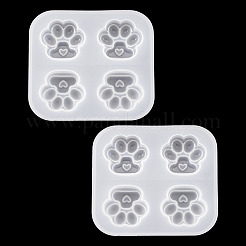 DIY Cat Paw Prints Fondant Silicone Molds&nbsp;DIY-TAC0015-32B