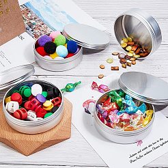 Round Aluminium Tin Cans&nbsp;CON-PH0001-65P