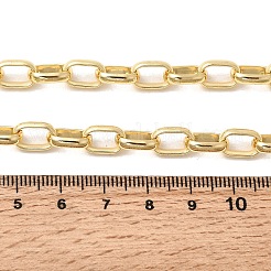 Brass Cable Chain Necklaces for Women&nbsp;NJEW-B157-10G
