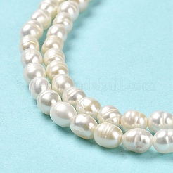 Natural Cultured Freshwater Pearl Beads Strands&nbsp;PEAR-E016-170