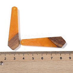 Resin & Wood Pendants&nbsp;WOOD-F015-05E
