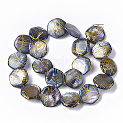 Drawbench Freshwater Shell Beads Strands&nbsp;X-SHEL-T014-013B