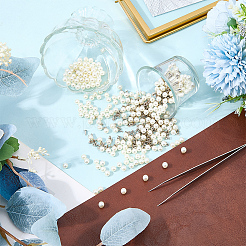 300Pcs ABS Plastic Imitation Pearl Rivet Studs&nbsp;KY-CL0001-02B