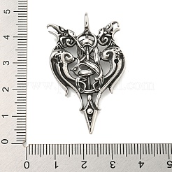 316 Surgical Stainless Steel Pendants&nbsp;STAS-E212-156AS