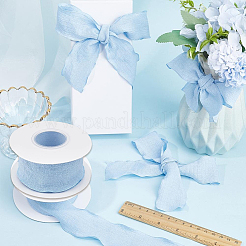 2 Rolls Polyester Ruffled Ribbon for Sewing Decoration&nbsp;OCOR-CY0003-18A