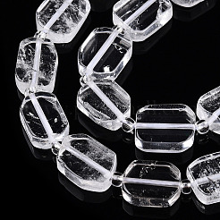 Natural Quartz Crystal Beads Strands&nbsp;G-T138-21
