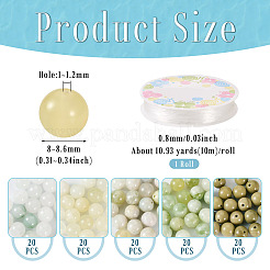 DIY Stretch Bracelet Making Kit&nbsp;DIY-TA0006-25